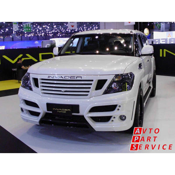 Решетка радиатора Invader N40 для Nissan Patrol Y62 (2010-2014)